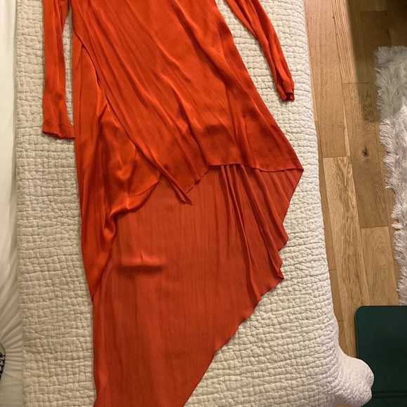 Gorgeous high low silk BCBG Maxazria runway gown - Picture 2 of 2